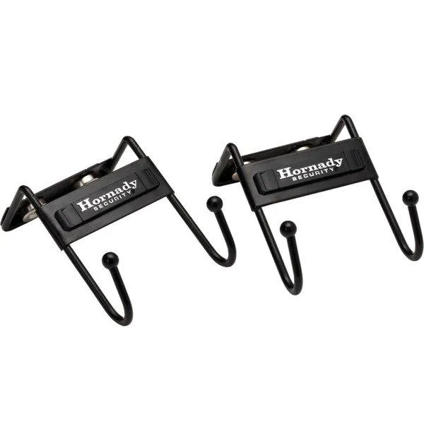 Hornady 95911 Magnetic Safe Hook Metal Black 2 Pack - View 2