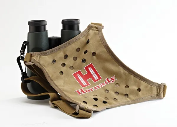Hornady 99121 Binocular Harness Tan Elastic Straps X Panel Back - View 2