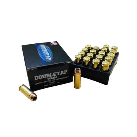DoubleTap 10MM135CE 10mm Auto 135gr JHP Ammo 20 Rounds 1600fps 767ft-lbs - View 2