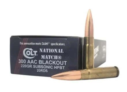 Doubletap 300BK220MK 300 AAC Blackout 220gr HPBT Subsonic Ammo 20/Box - View 2