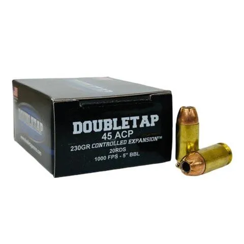 DoubleTap 45A230CE 45ACP 230gr JHP Ammo 20 Rounds - View 2