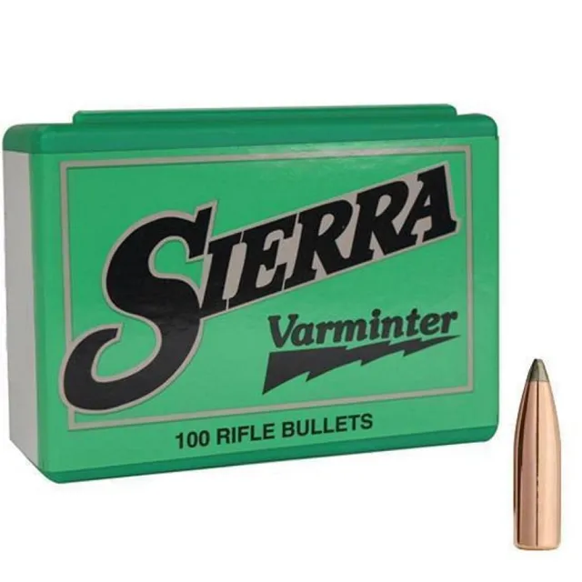 Sierra 6mm/243 Caliber 80 Grains Blitz SBT Varminter Bullets (Per 100) 1515 - View 2
