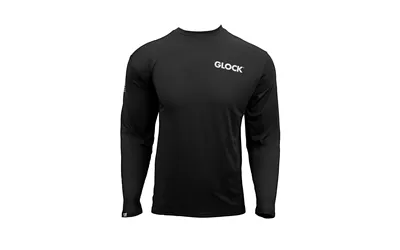 Glock AP96432 Long Sleeve Performance Shirt M Black Moisture-Wicking - View 2