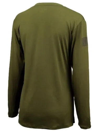Glock AP96416 Hooded Performance Shirt M Grey Moisture-Wicking - View 2
