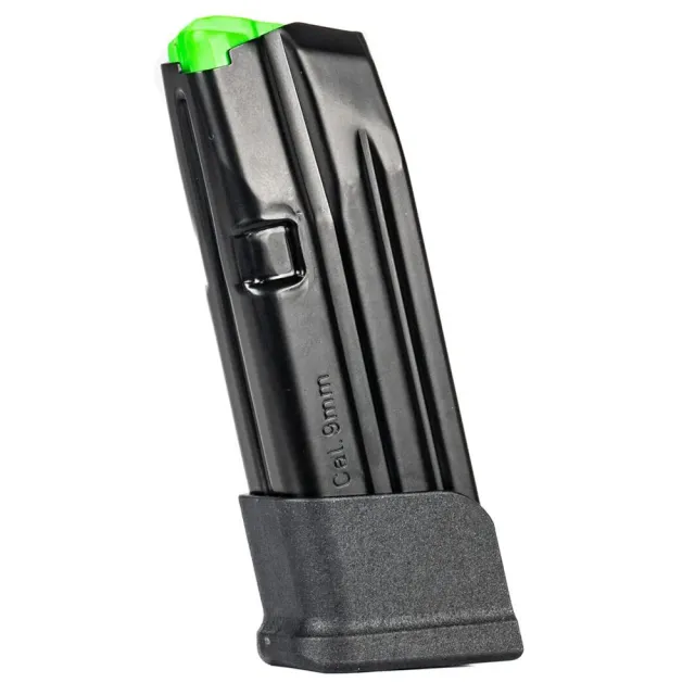 Mec-Gar Magazines Glock 26 9mm 15rd Extended Black Polymer - View 2