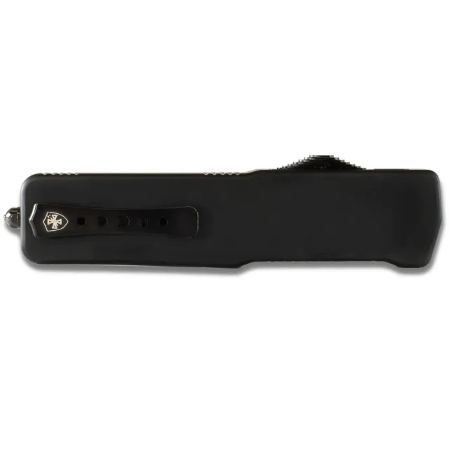 Templar LABR321 3.5" OTF D2 Steel Blade, Black Aluminum Handle Knife - View 2
