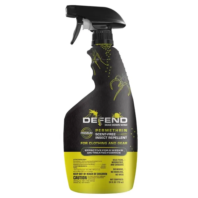 Defend 70009 Permethrin Clothing Spray 24oz Odorless - View 2