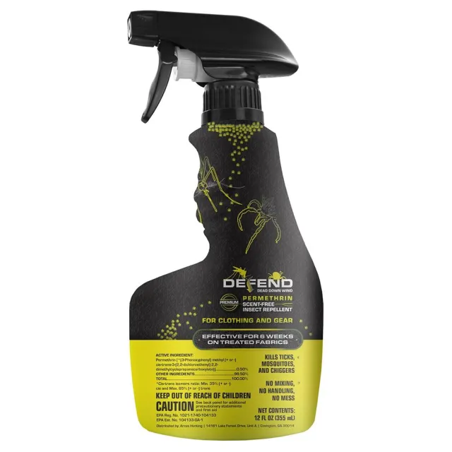 Defend 70015 Permethrin Clothing Spray 12OZ - View 2