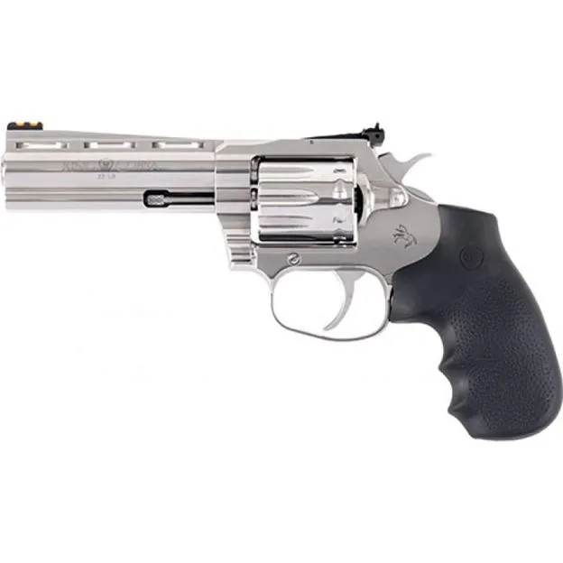 Colt KING COBRA 10 SHOT 4.25" .22LR HARD TO GET POLISHED STAINLESS - View 2