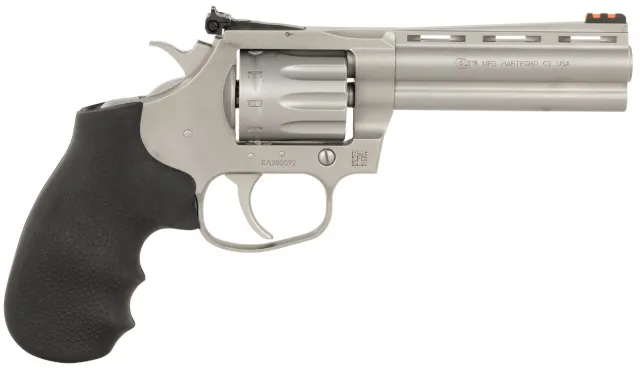 Colt KCOBRA22-SM4RFO .22 LR Revolver 4.25" SS Fiber Optic Sight 10-Rd - View 2