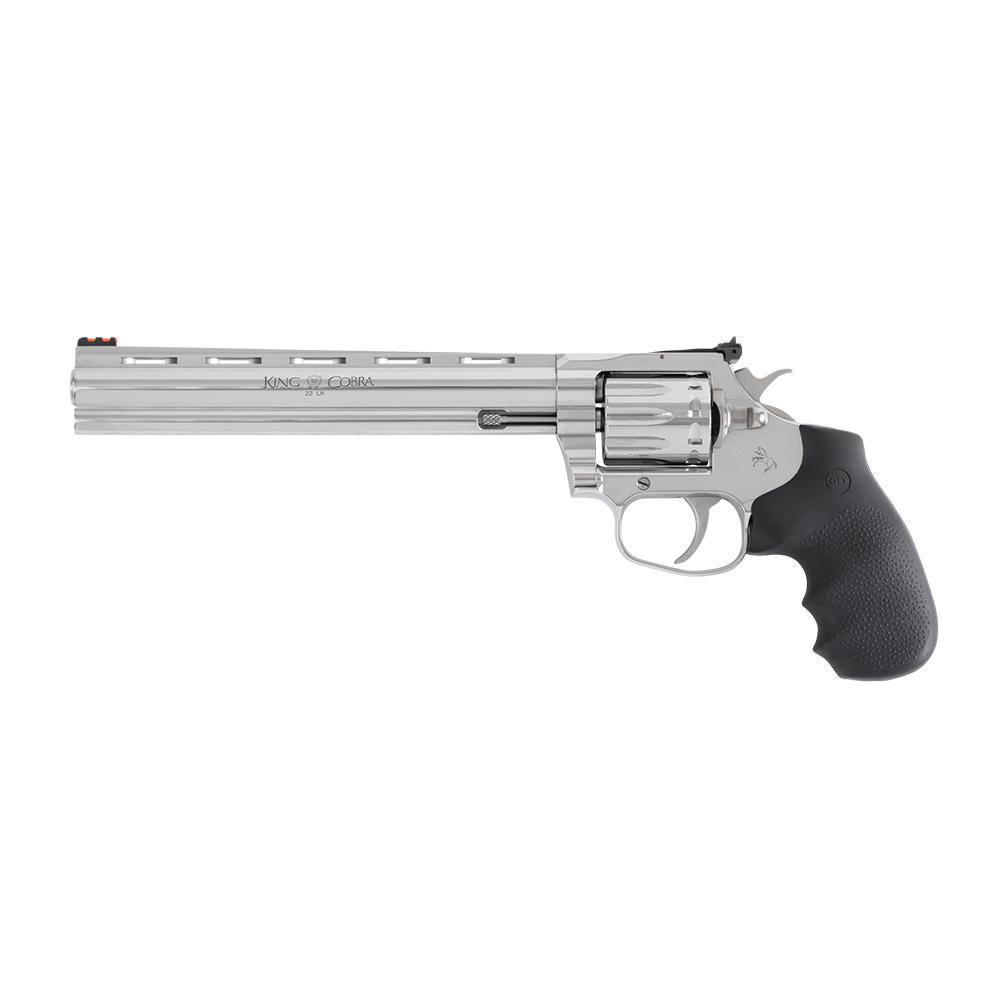 Colt Mfg KCOBRA22SP8RFO King Cobra Target 22 LR 10rd Shot 8" Stainless - View 2