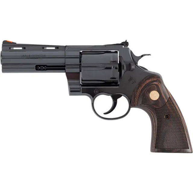 Colt Anaconda 44 Rem Mag 4.25 In 6-Rounds Blued Walnut Grip - View 2