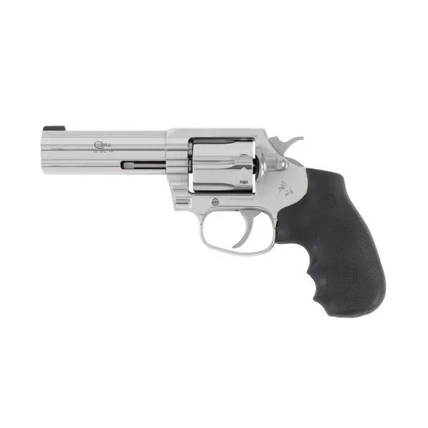 Colt COBRA 38SPL+P FS 4" 6RD STAINLESS RUBBER GRIPS - View 2