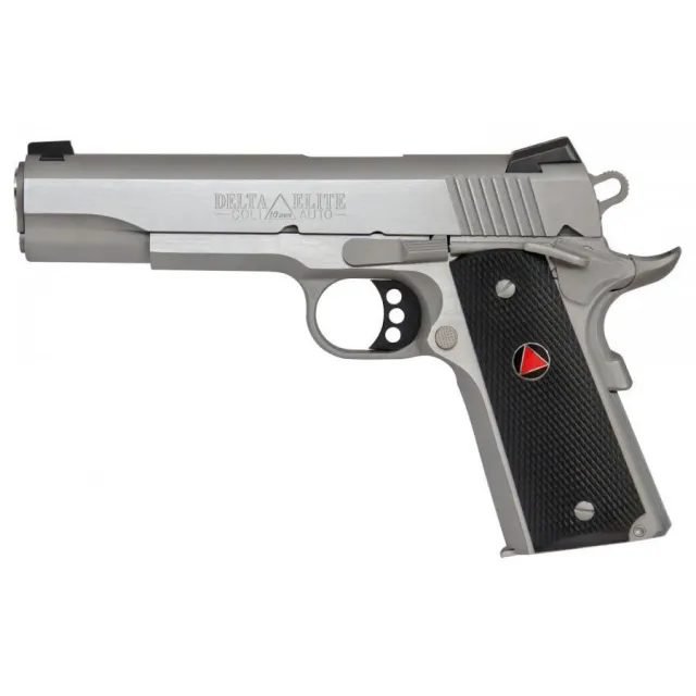 Colt 1911 Delta Elite 10mm 5in Stainless Steel 8+1 Semi-Automatic - View 2