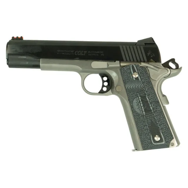 Colt O1070CCS-TT Series 70 Competition 45 ACP 5.0" Blued Semi-Auto Pistol - View 2
