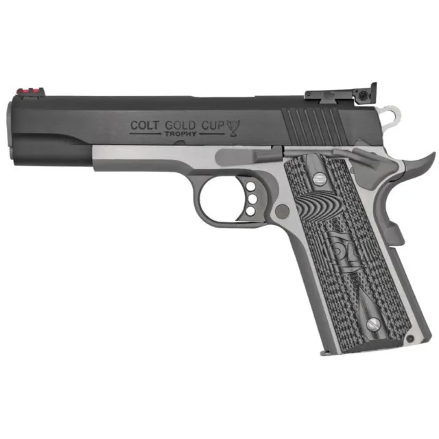 Colt Mfg O5073GCLTT Gold Cup Lite 38 Super 5" 9+1 Stainless Steel... - View 2