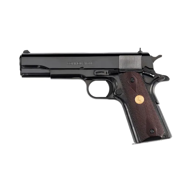 Colt O1911C38RB 1911 Pistol 38 Super 5" Royal Blue Finish - View 2