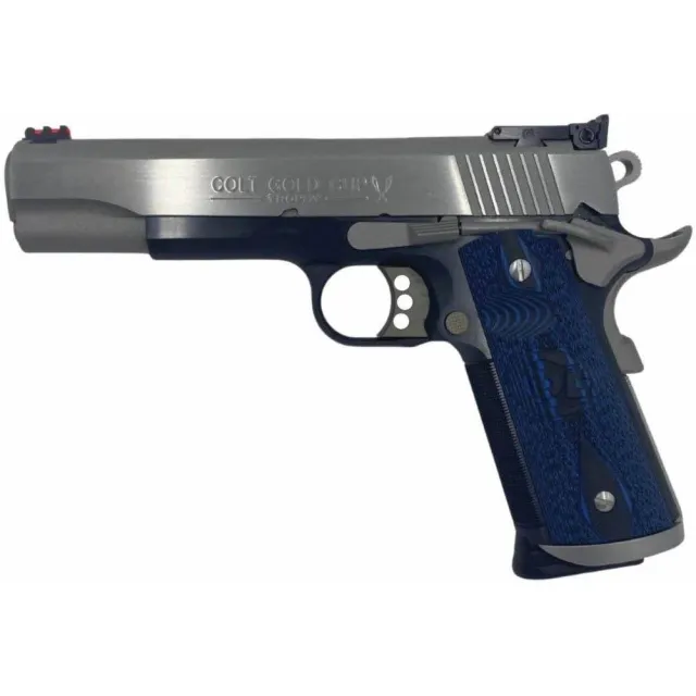 Colt Mfg O5970XETT Gold Cup Trophy 45 ACP 8+1 5" Stainless National... - View 2