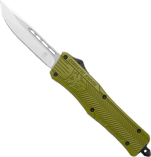 CobraTec MODCTK1MDNS CTK-1 Medium 3" OTF D2 Steel OD Green Knife - View 2