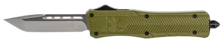 CobraTec MODCTK1MTNS CTK-1 Medium 3" OTF Tanto D2 Blade OD Green - View 2