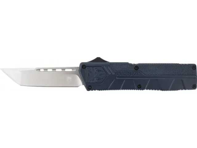 CobraTec NYCTLWTNS Lightweight 3.25" OTF Tanto D2 Blade NYPD Blue Handle - View 2