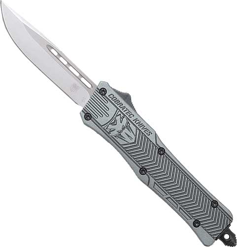 CobraTec Knives Small CTK-1 OTF Knife 2.75 In Drop Point D2 Steel - View 2