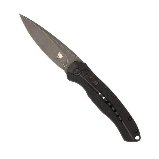 Cobratec BLKDIABLOAUTO Diablo 3.5" Drop Point Knife Black - View 2