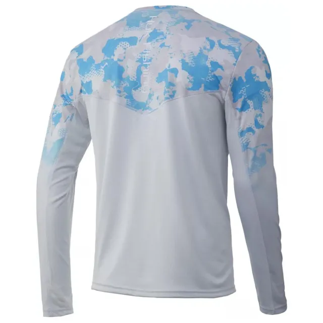 Huk H1200288-337-S Icon X KC Refraction Camo Fade Inshore Shirt, Small - View 2