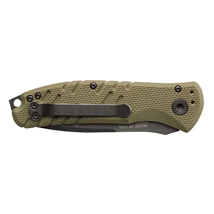 Gerber Propel Auto ODG Black Blade Fine Edge Knife - Model 30-001317 - View 3