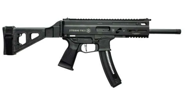 Global Ordnance 197892004817 Stribog TR22 22 LR 8" 25+1 SB Tactical Brace - View 2