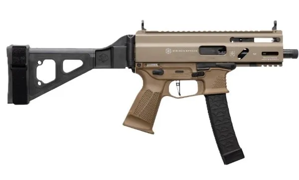Grand Power Stribog SP9A3S 9mm FDE Optics Ready - View 2