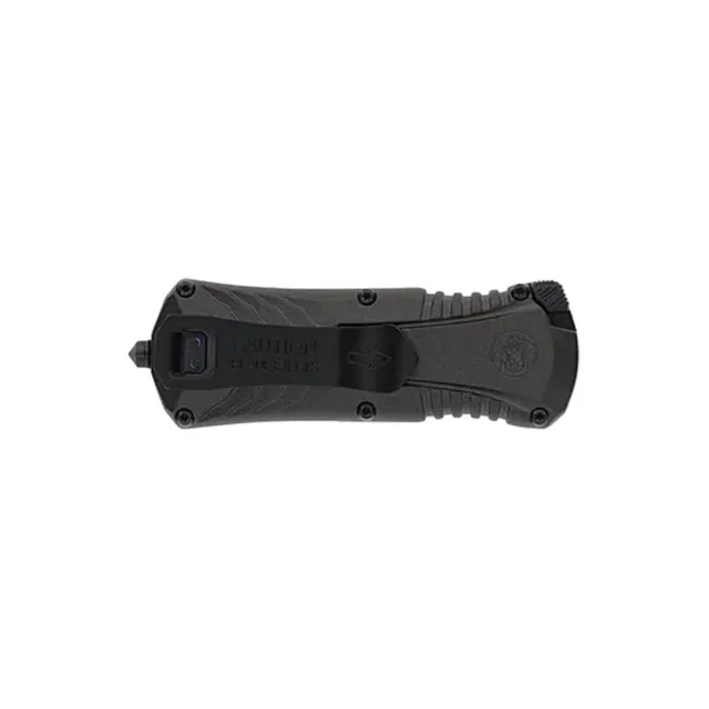 Smith & Wesson M&P Compact OTF Folding Knife 1-9/10 Spear Point Blade Grey - View 2