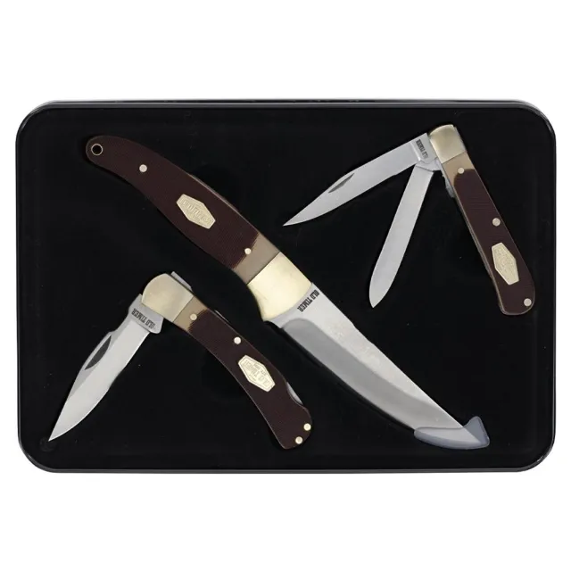 Old Timer 1227061 Fixed/2 Folder Combo Sawcut Handle Gift Tin - View 2