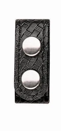Bianchi 7906 AccuMold Elite Belt Keeper 2.25in Snap Closure Black 4 Pack - View 2