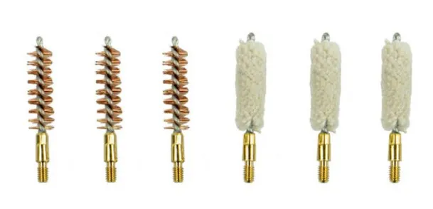 KleenBore 9-SET Handgun Brush & Mop Set .38/ .357/ 9mm #8-32 Thread - View 2