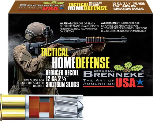 Brenneke Tactical Home Defense Slugs 12 ga. 2 3/4 in. 1 oz. 5 rd. - View 2