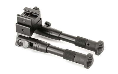 UTG TLBP28S Shooter's SWAT Bipod 6.2-6.7" Matte Black Aluminum - View 3
