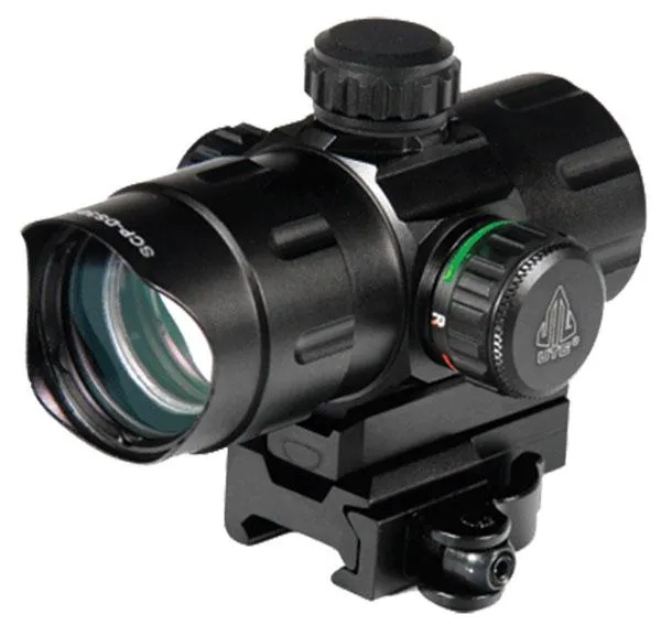 Leapers UTG ITA 4.2 In Red/Green Dot Scope SCP-DS3840W QD Mount 38 MM - View 2