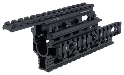 Leapers UTG MTU009 Universal AK Quad Rail Handguard Aluminum Picatinny - View 2