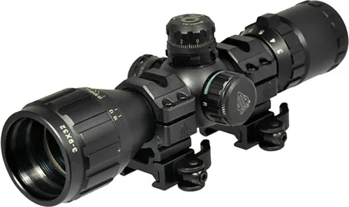 Leapers UTG BugBuster 3-9x32mm Scope Red/Green Mil-Dot Reticle - View 2