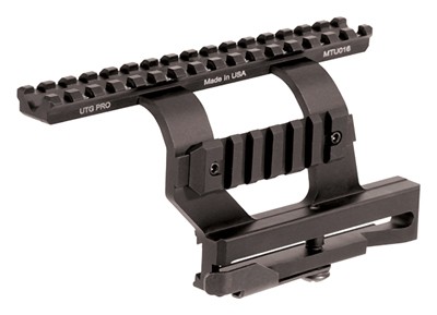 Leapers UTG Pro MTU016 Side Mount for AK Black Aluminum 16 Slots - View 2