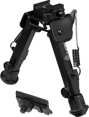 Leapers UTG TL-BP98Q Super Duty Quick Detach Bipod 6-8.5 In Black - View 2