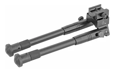 UTG TL-BP69S High-Pro Shooters Bipod Black 8.7-10.6" Picatinny/Weaver - View 2