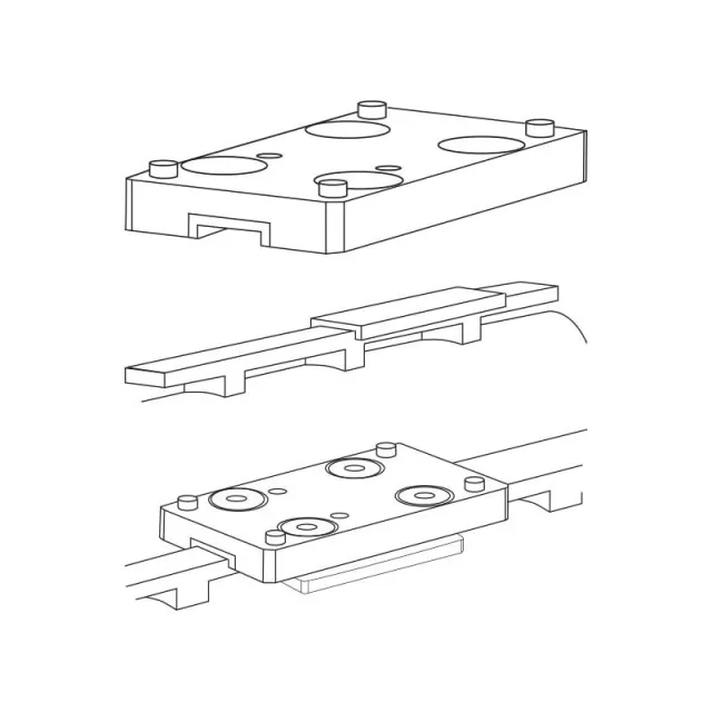 Burris Optics 410688 Speedbead Mount Black Fastfire Vent Rib Mount Adapters For Multiple Widths - View 2
