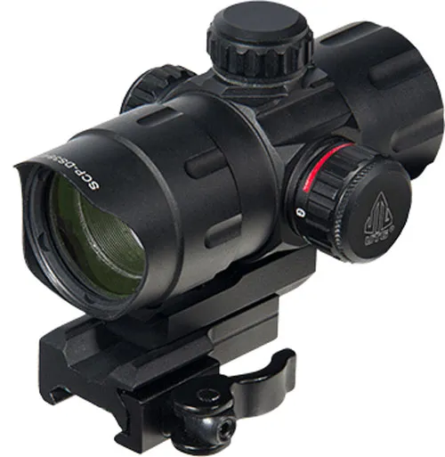 Leapers UTG SCP-DS3840TDQ Red/Green 4 MOA Dot Sight 38mm QD Mount - View 2