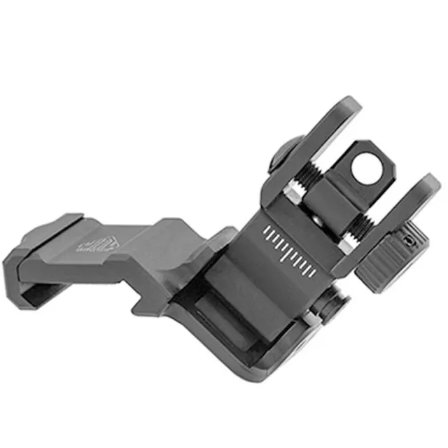 UTG MT945 ACCU-SYNC 45 deg Rear Sight, CNC Aluminum/Steel, Matte Black - View 2
