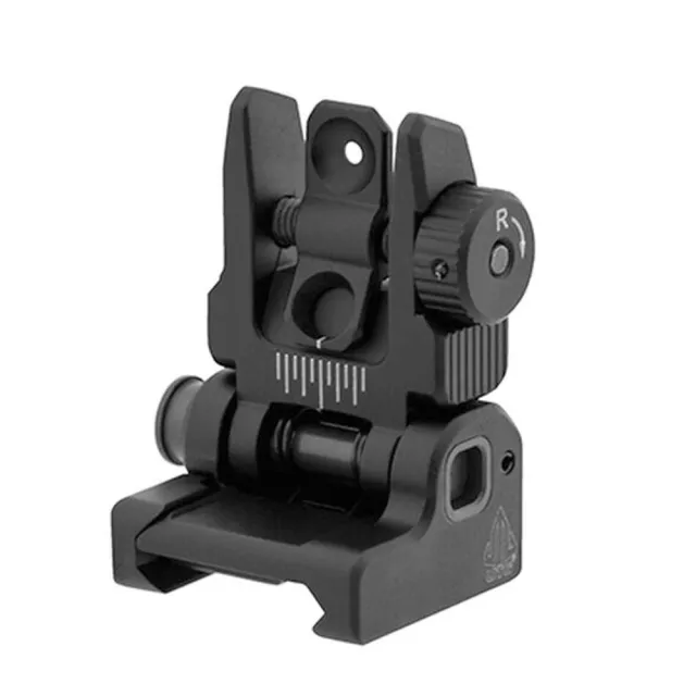 Leapers UTG ACCU-SYNC AR-15 Flip-Up Rear Sight MNT-957 Matte Black - View 2