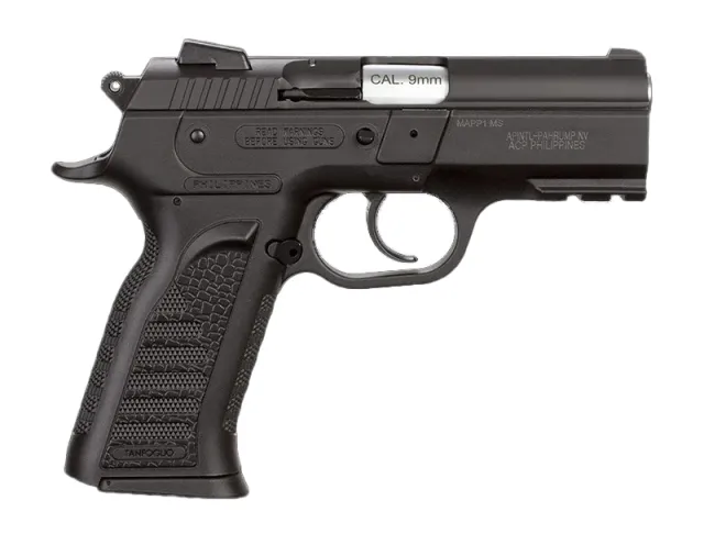 Rock Island 51656 MAPP MS 9mm Semi-Auto Pistol, 3.6" Barrel, 16+1 Capacity, Matte Black Finish, Polymer Frame, Steel Slide, Double Action - View 2