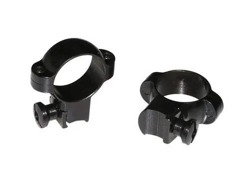 Burris 1" Deluxe .22 Steel Rings High Black Gloss 420073C - View 2