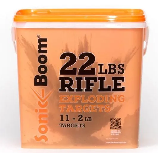 Sonic Boom/jerent SBT0211P Rifle Exploding Target 2 lbs 11 Pack - View 2